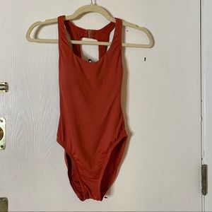 Andie Swim Catalina Terracotta